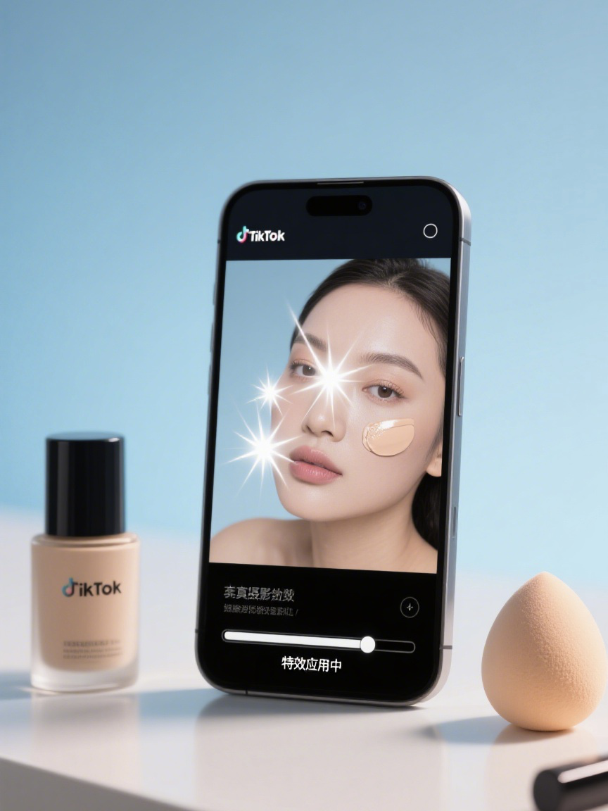 TikTok美妆产品宣传
