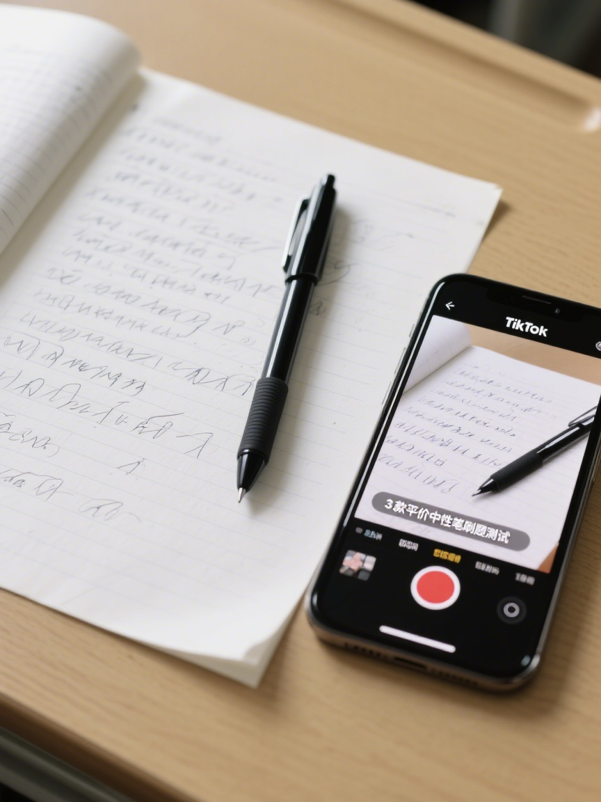 文具TikTok内容